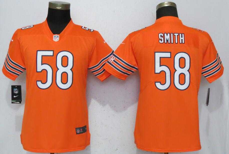 Women Nike Bears Roquan Smith Orange 2018 Vapor Untouchable Limited Jersey,We sell and wholesale Women Nike Bears Roquan Smith Orange 2018 Vapor Untouchable Limited Jersey on line form chian!